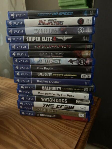 PS4 Games Up For Trades 