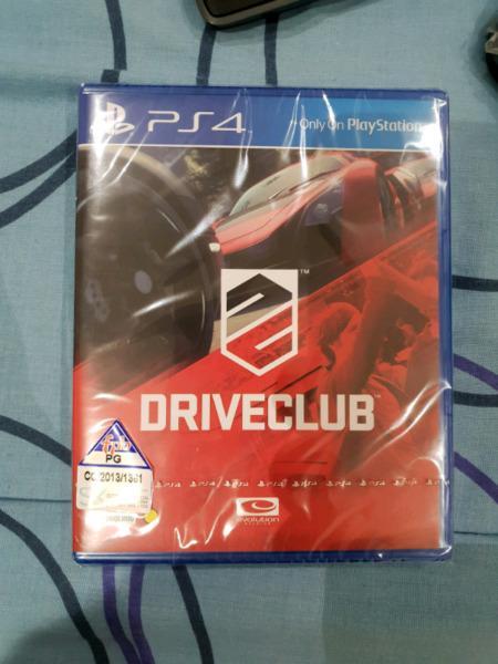 Driveclub Brand New Sealed 