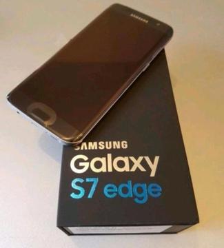 SAMSUNG GALAXY S7 EDGE BLACK IN THE BOX ( TRADE INS WELCOME) 