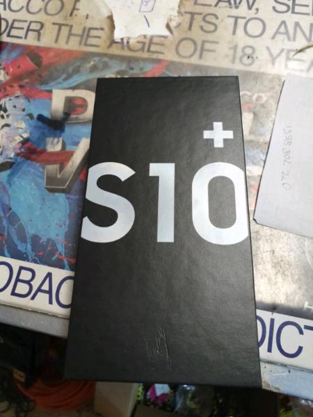 Samsung S10 plus 128gb Prism white Brand New 