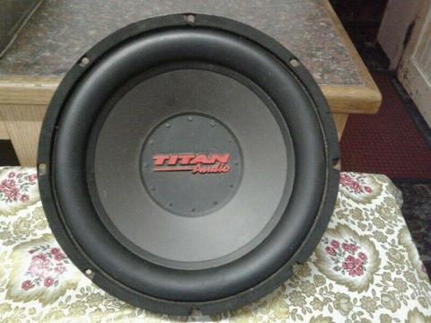 Titan audio 1500w 12 inch svc sub only 
