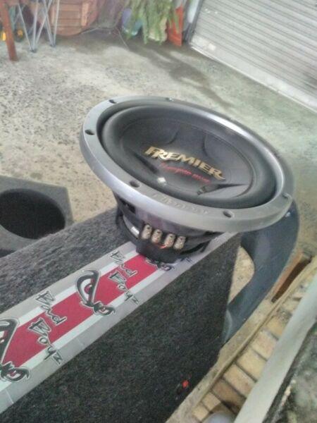 Pioneer Sub Premier champion series TS-W1207D4 1200Watts with or without box 