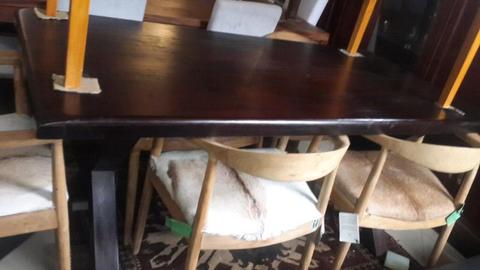 Dining table. Solid wood new.  
