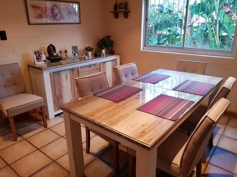 Coricraft Mokka Dining Room Suite & Sideboard 