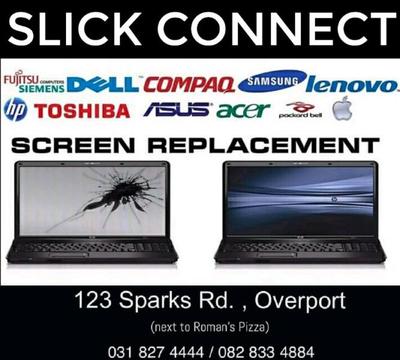 Toshiba Laptop Screen Replacements @ Slick Connect  