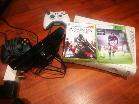 Xbox 360 with kinect 