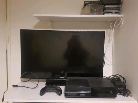 Xbox one and TV combo 