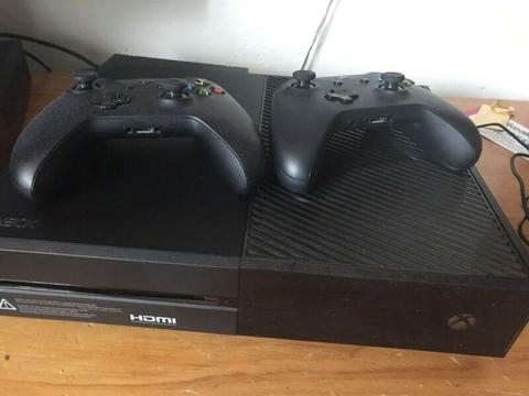 Xbox one 1TB with games 