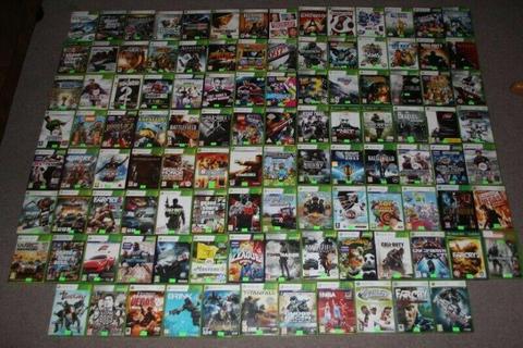 Xbox 360 original Games & accessories sold separately 