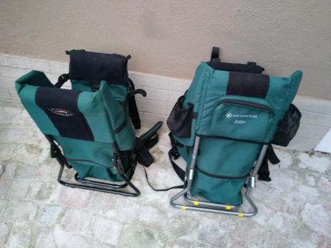 2 Baby carry backpacks 