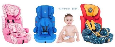 Brand New Baby Car Seat 9 months to 11 years-blue, pink, red 