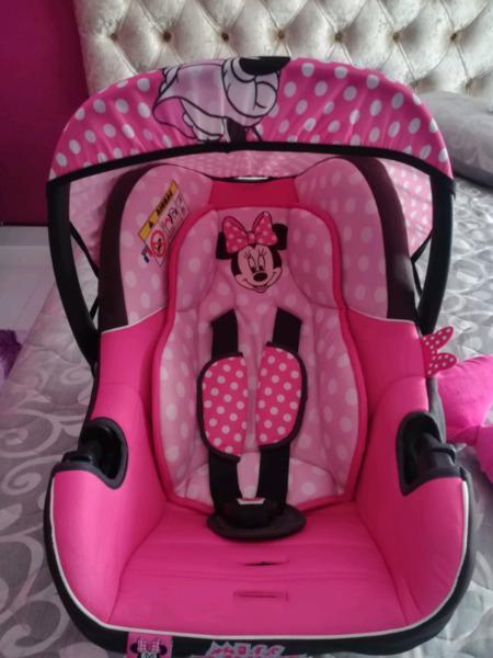Baby Girl's Car Seat For Sale 