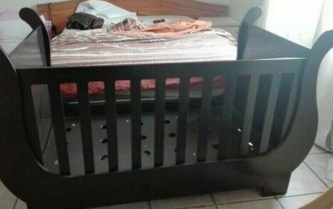 Wooden cot for sale 