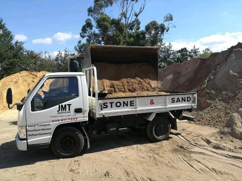 Sand & Stone Delivered in 1 and 2 Cube loads 