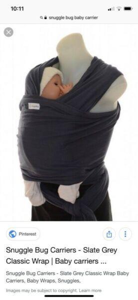 Snuggle bug baby carrier 