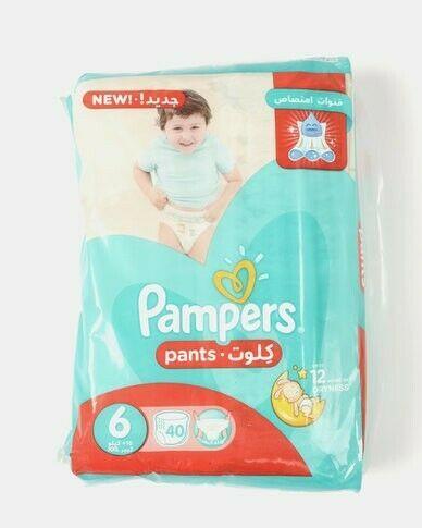 Pampers size 6 pant 