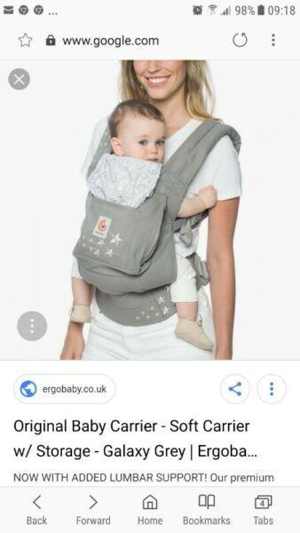 Ergobaby baby carrier 