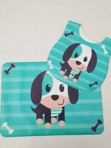 Baby Bib & Placemat Set – Assorted 