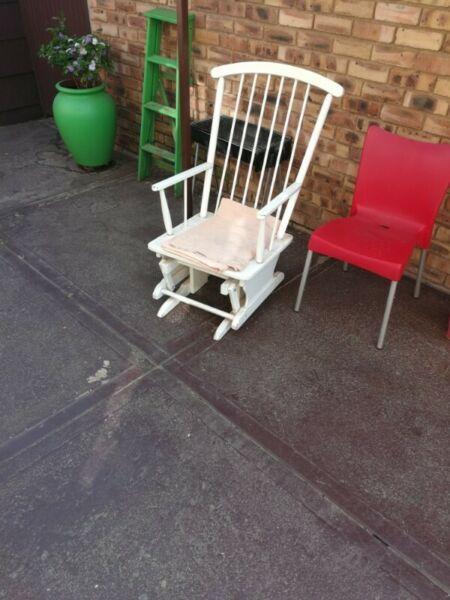 Wooden Rocking Chair for nursery 