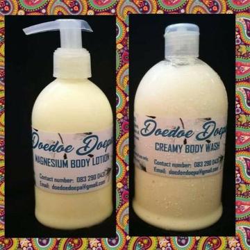 Doedoe Doepa bath, shower and body products 