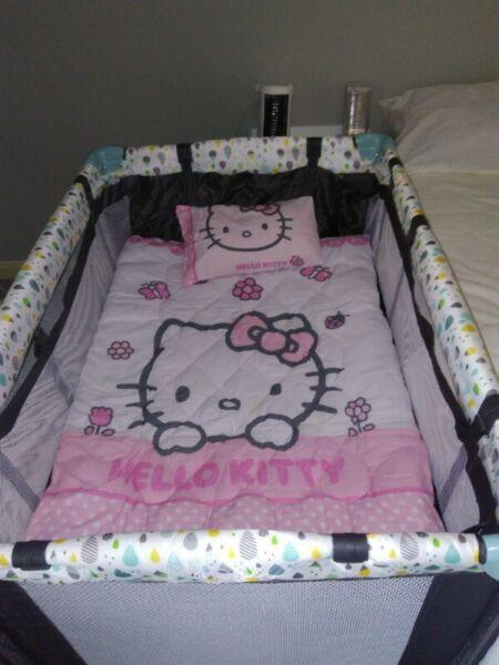 Hello Kitty Baby Duvet and Pillow Cover 