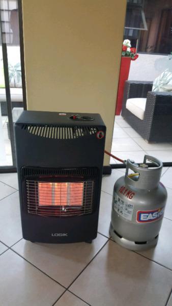 Gas heater + Gas bottle  
