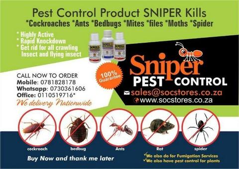 Sniper kills Insects 