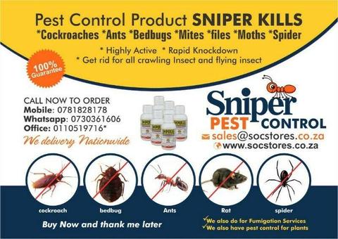Drops kill thousands of Cockroaches,Ants,Bedbugs,Mites, files,Moths 100% Guarantee 