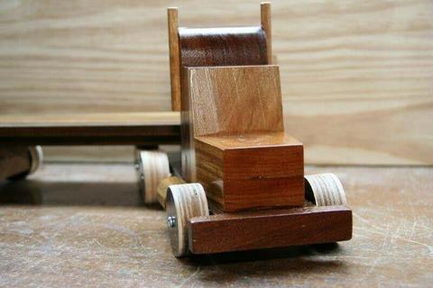 Wooden lorry - for kids 