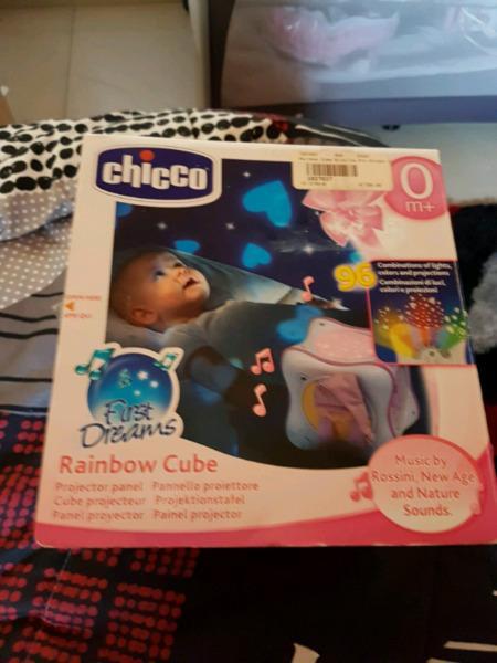 Brand New Chicco First Dreams Rainbow Cube 