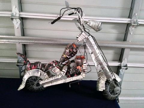 Motorbike ornament 