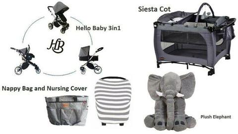 Hello Baby Siesta Plush combo 