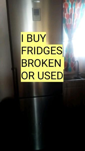 I buy fridges 