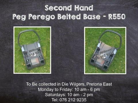 Second Hand Peg Perego Belted Base 