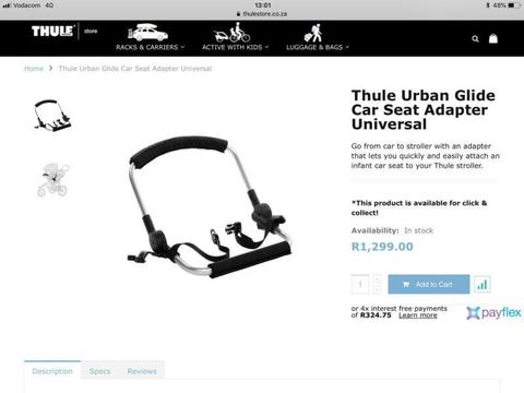 Thule Car seat adapter 