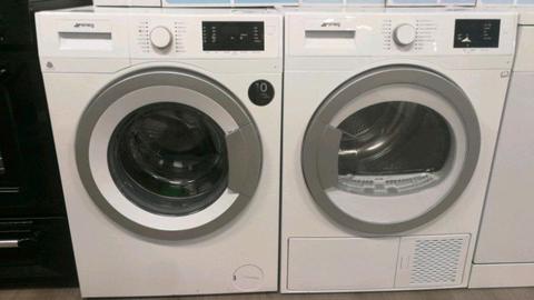 Smeg 9KG W/machine & 8KG Dryer - WHTW912ESA/DHTW81ESA 