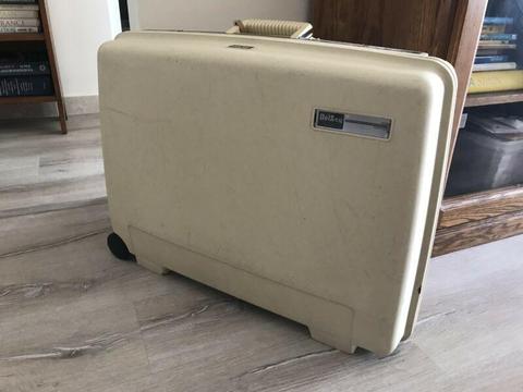 Vintage Delsey Suitcase 