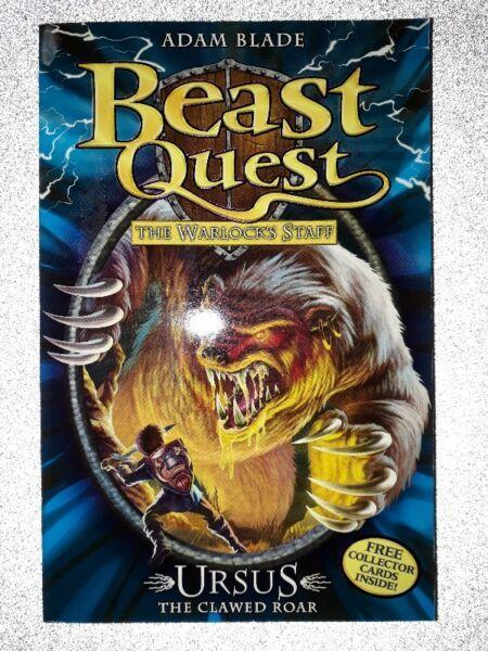 Beast Quest: The Warlock's Staff - Ursus The Clawed Roar - #49 - Adam Blade. 