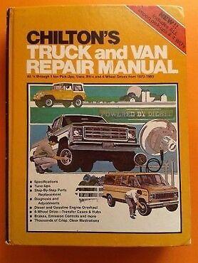 Chilton's Truck and Van Repair Manual - 1973 - 1980 (Number 6910). 