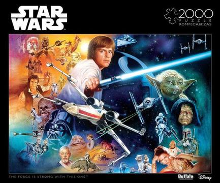 Star Wars - The Force is Strong with This One - 2000 Piece Jigsaw Puzzle (New) 