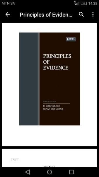 Principles of Evidence 4th Edition eBook (PDF format)  