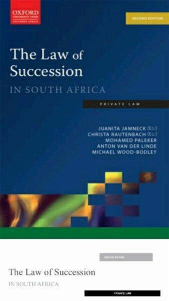 The Law of Succession in South Africa 2nd Edition eBook (PDF format)  