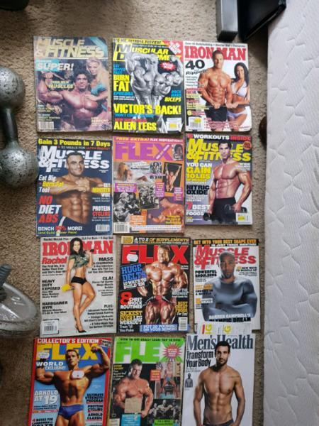 MUSCLE MAGS FOR SALE FLEX USED R500 