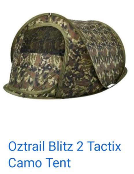 Oztrail Blitz 2 Tactic camo tent 