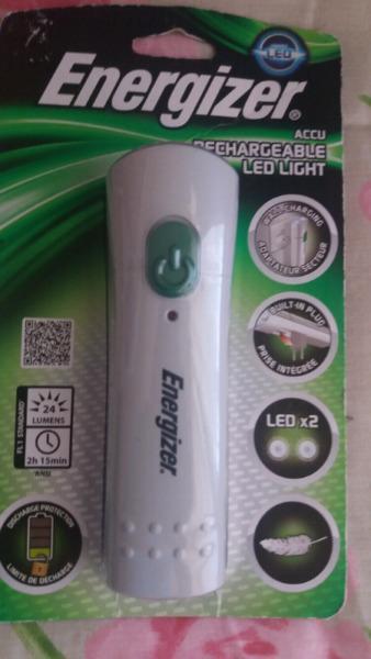Energiser rechargeable led torch 