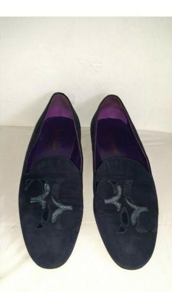 Billionaire Mens Loafers Blue 