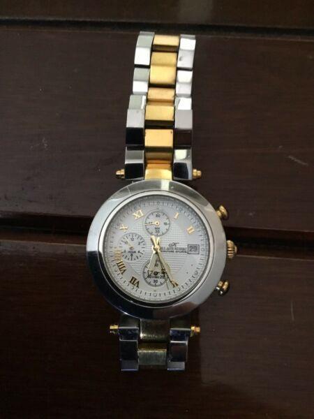 Klaus Kobec Conture Sports Silver and Gold watch in very good condition R0000neg 