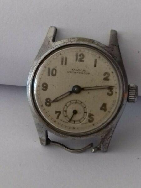 Olma WWII Gents Pilot watch - circa 1940s 