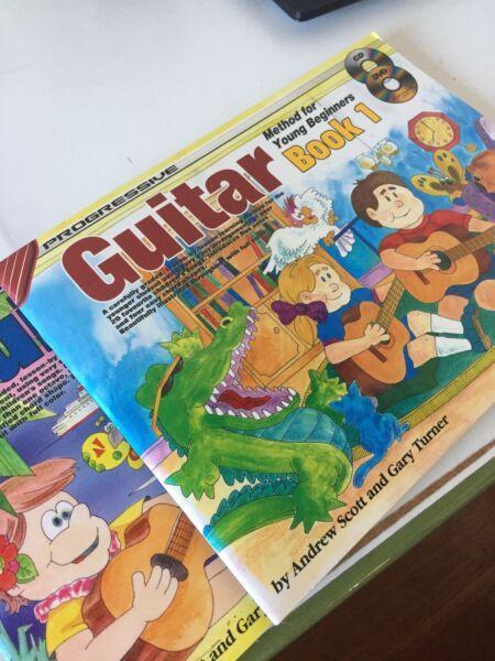 Progressive Guitar for young beginners Book 1 & 2 