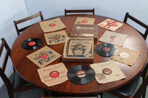 Collection of 13 His Masters Voice Gramaphone Vinyl Records 